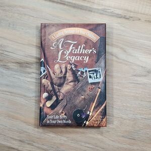 🔺️NWOT A Father's Legacy; Your Life Story in Your Own Words Book
